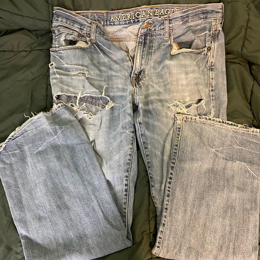 American Eagle Ripped Jeans